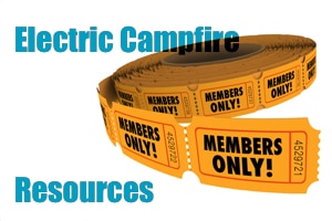 Electric Campfire Resources - member only perks, discounts and offers