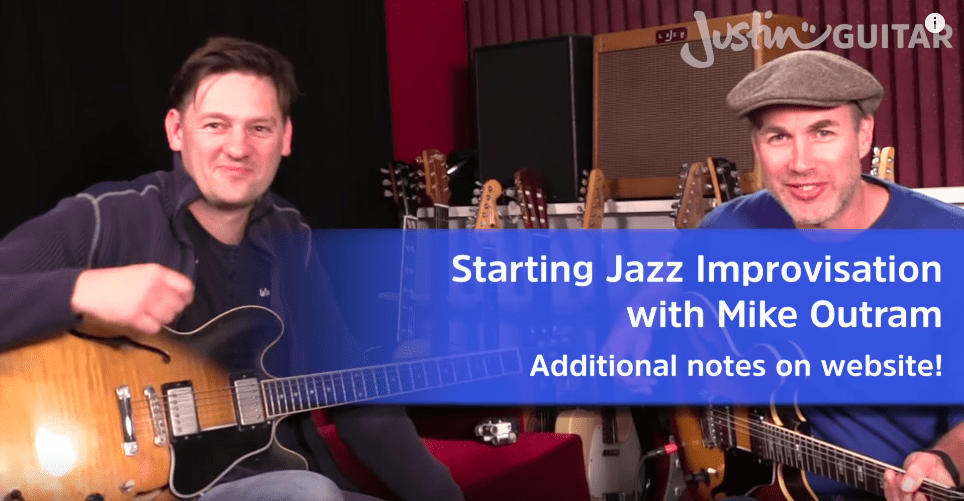 Two Improvisations Lessons with Justin Sandercoe